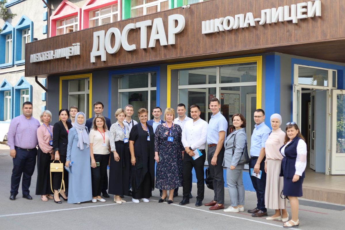 20 сентября 2022 года Международная школа- лицей «Достар» принимала гостей из г. Казани.